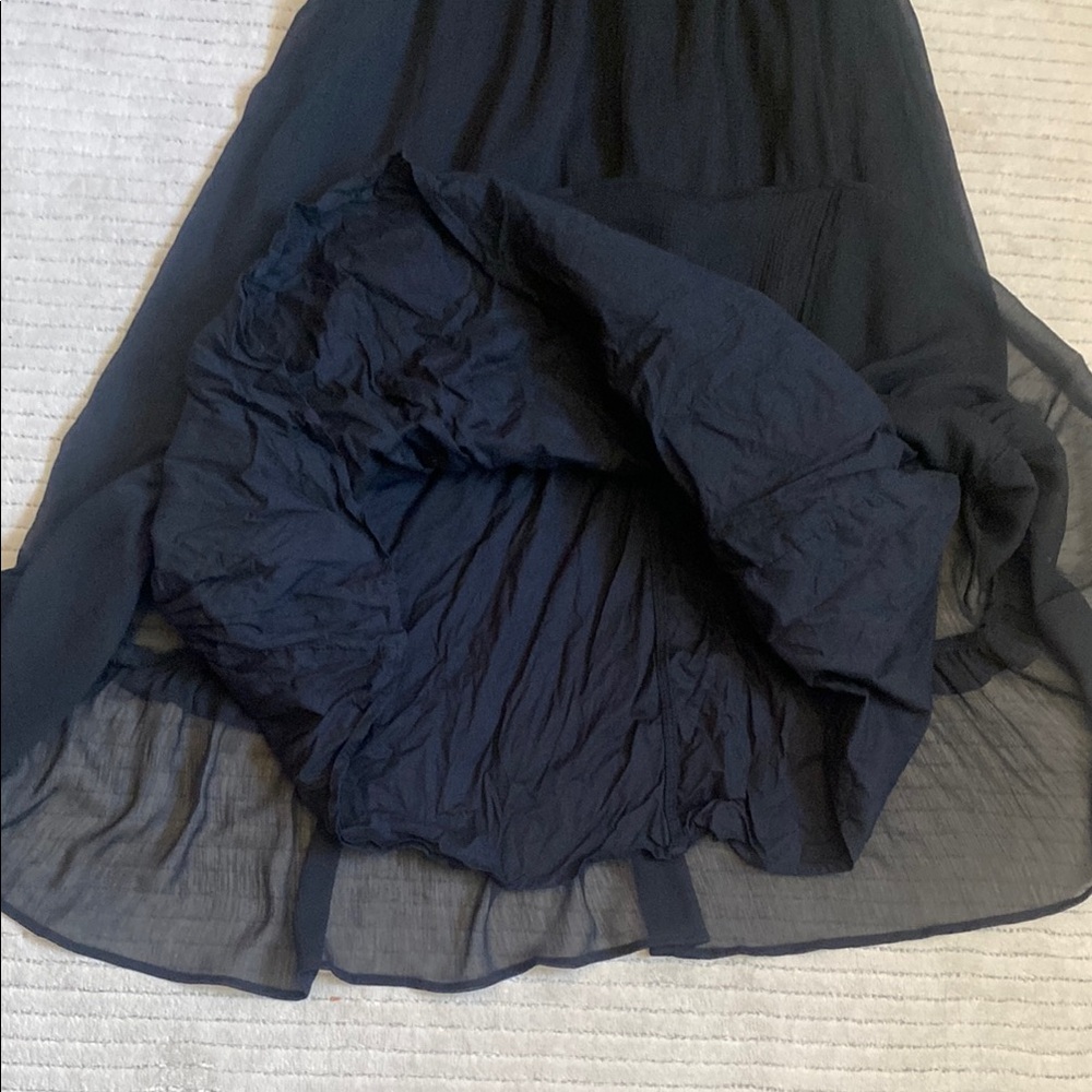 OLD NAVY Elegant Black Ruffle Dress - Picture 8 of 10